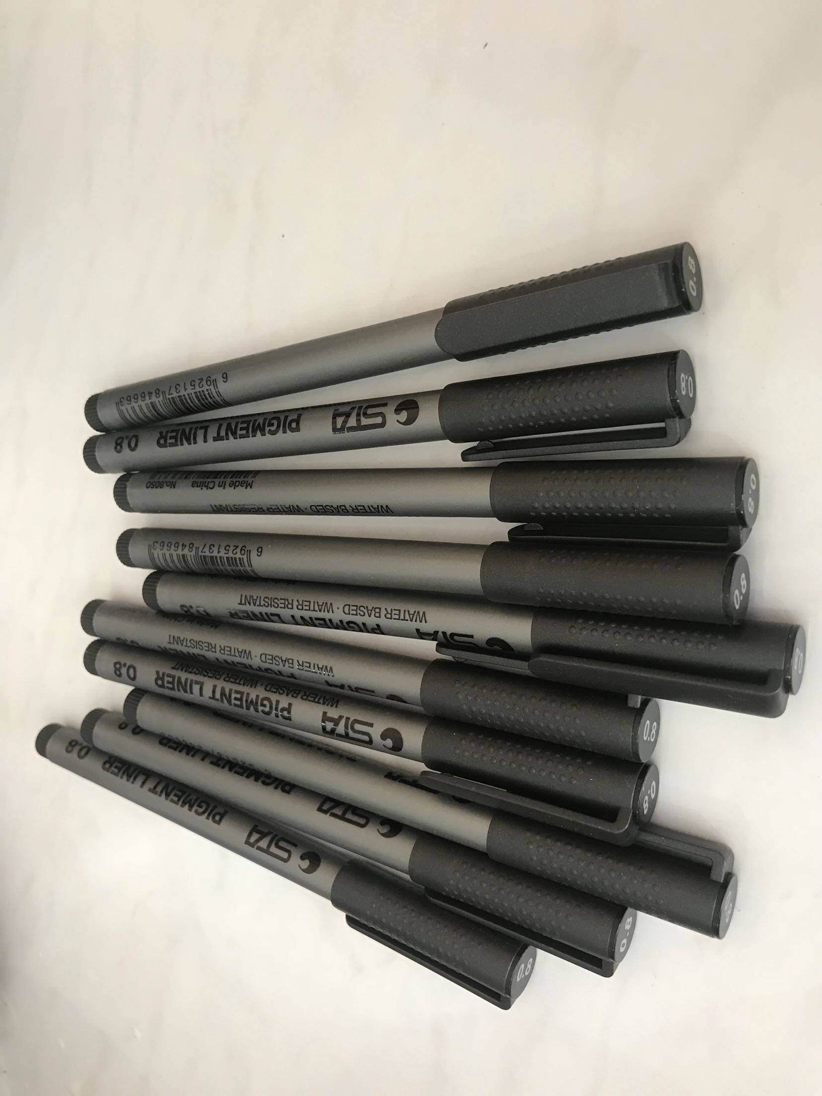 斯塔专业美术绘画勾线笔黑色