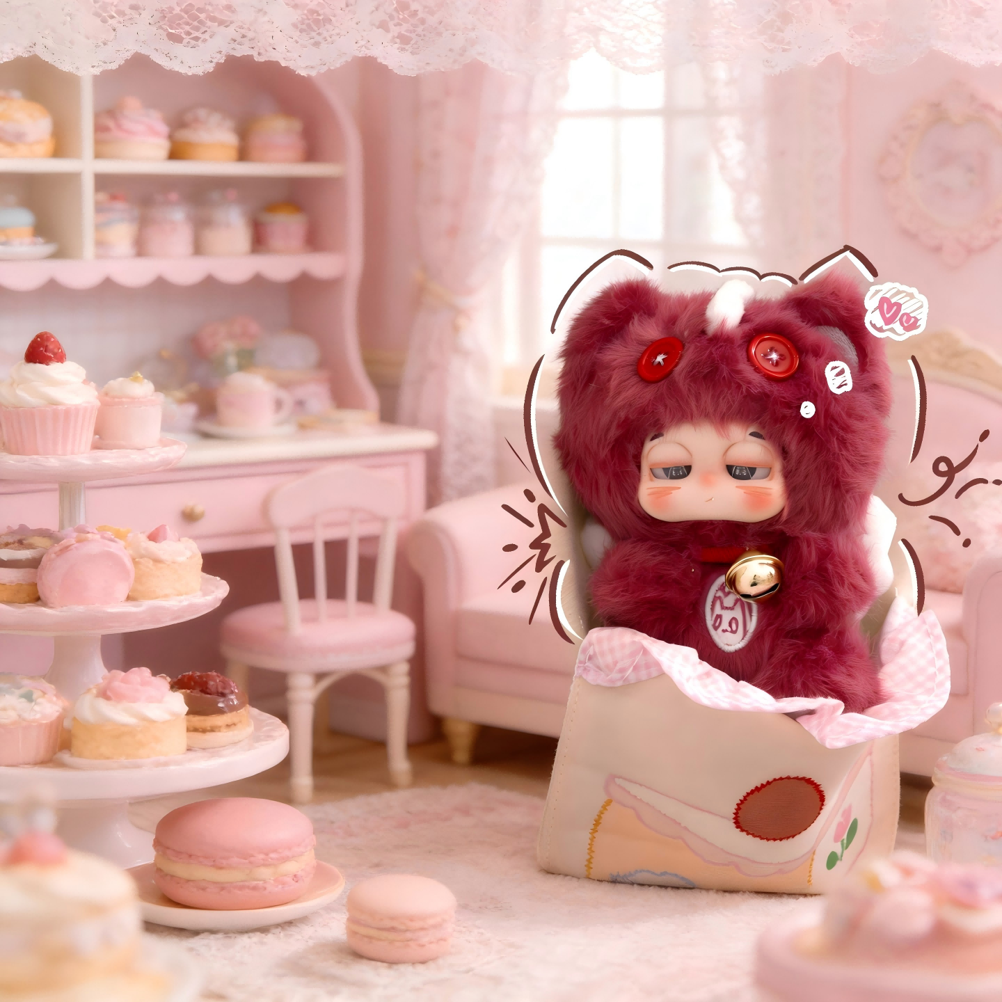 捕龙高手潮玩盲盒毛绒玩偶挂件可爱公仔送闺蜜女生礼物新品,模玩/动漫/周边/娃圈三坑/桌游,潮玩盲盒,淘宝优惠券,粉丝福利购,淘宝优惠卷