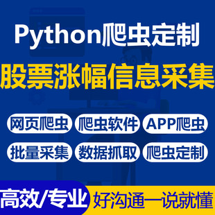 Python爬虫定制股票实时行情数据监控与涨幅分析系统