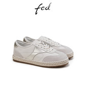春季 S0306 新款 休闲板鞋 fed德训鞋 女款 女鞋 平底阿甘鞋 YAB002