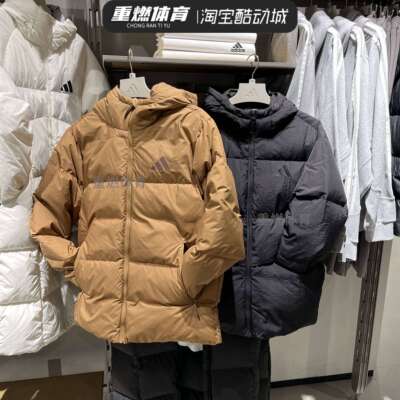 冬新休闲保暖连帽运动外套