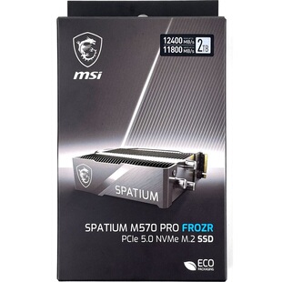 FROZR M580 Gen5 M570 固态硬盘SSD Pro MSI微星Spatium