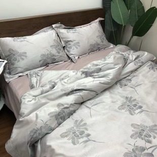 230床单枕套四件套 匹马棉提花全棉被套200 奢华款 推荐
