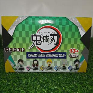 现货扭蛋TakaraTomy鬼灭之刃迷你豆豆眼摆件炭治郎祢豆子我妻善逸