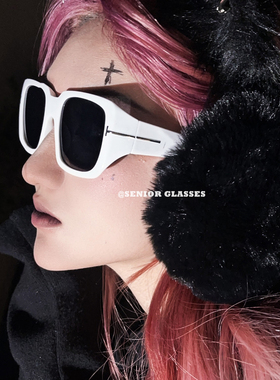 2025新款方形墨镜女复古街拍防晒