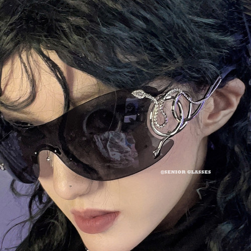 未来风灵蛇一体飞行员式墨镜防晒