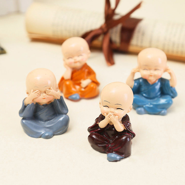 四不小和尚车载装饰创意网红礼品