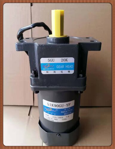 松冈90W三相电机5IK90GU-YF/5GU20K 轴径15mm 三相380V 三相220V