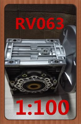 NMRV涡  轮蜗杆减速机 RV063 1:100 输入孔19键6   WJ60-100-80B5