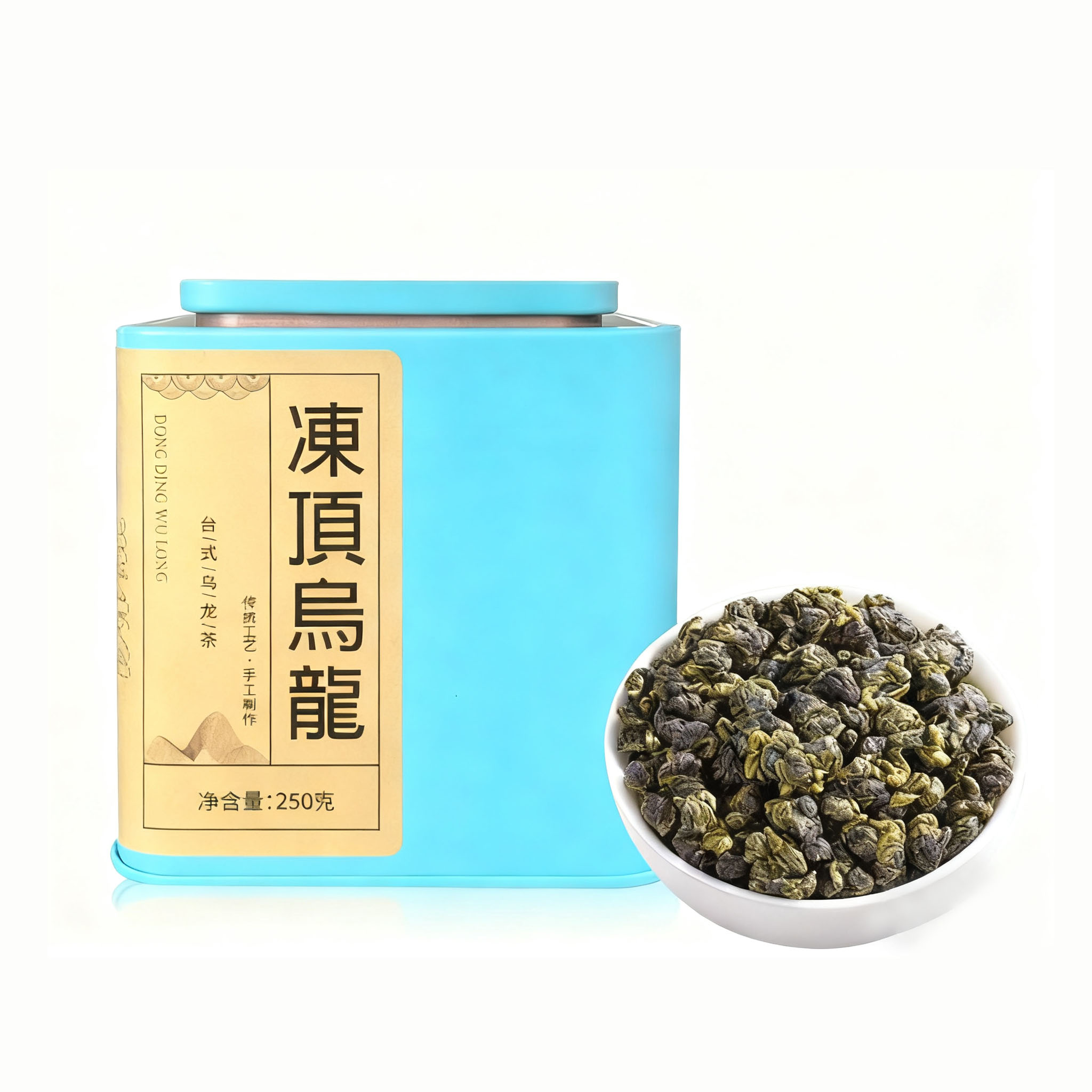青釉茶馆高山冻顶乌龙茶耐泡茶