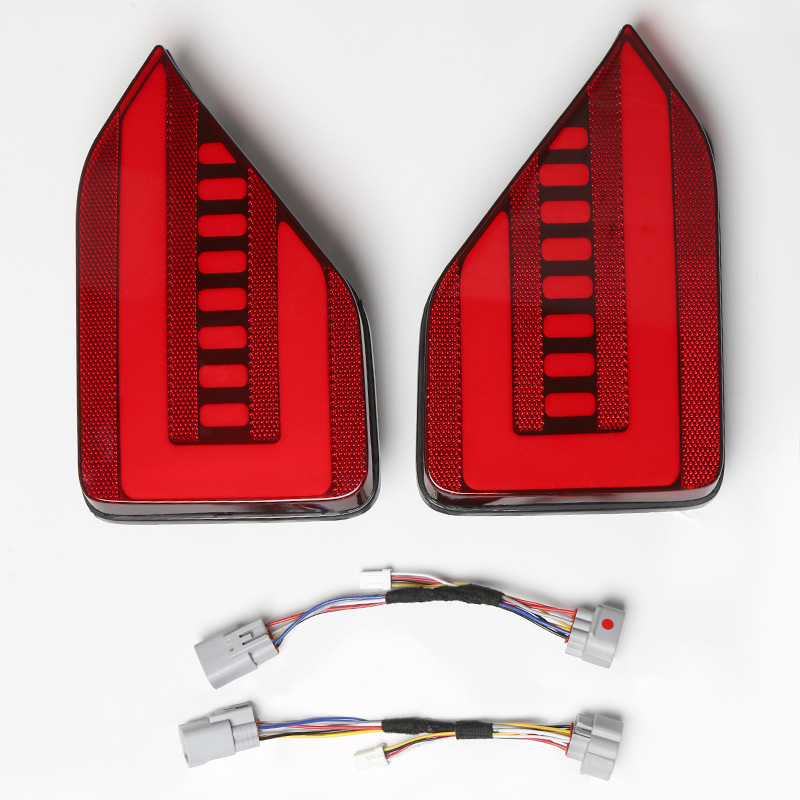 适用22款丰田VOXY/NOAH 90系后杠灯诺亚刹车高亮转向流水灯改装