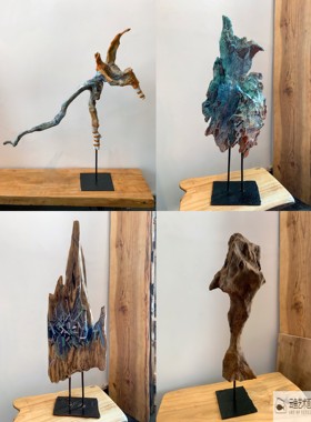 云鱼艺术中式禅意创意摆件