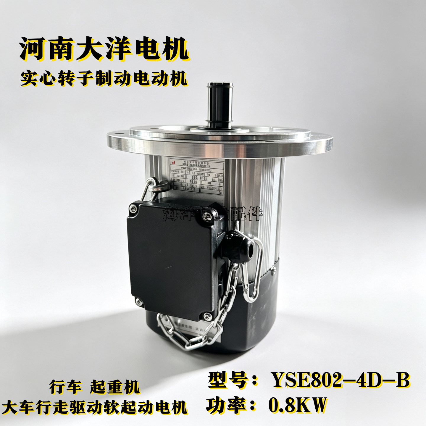 大洋软起动电机YSE802-4D-B0.8kw
