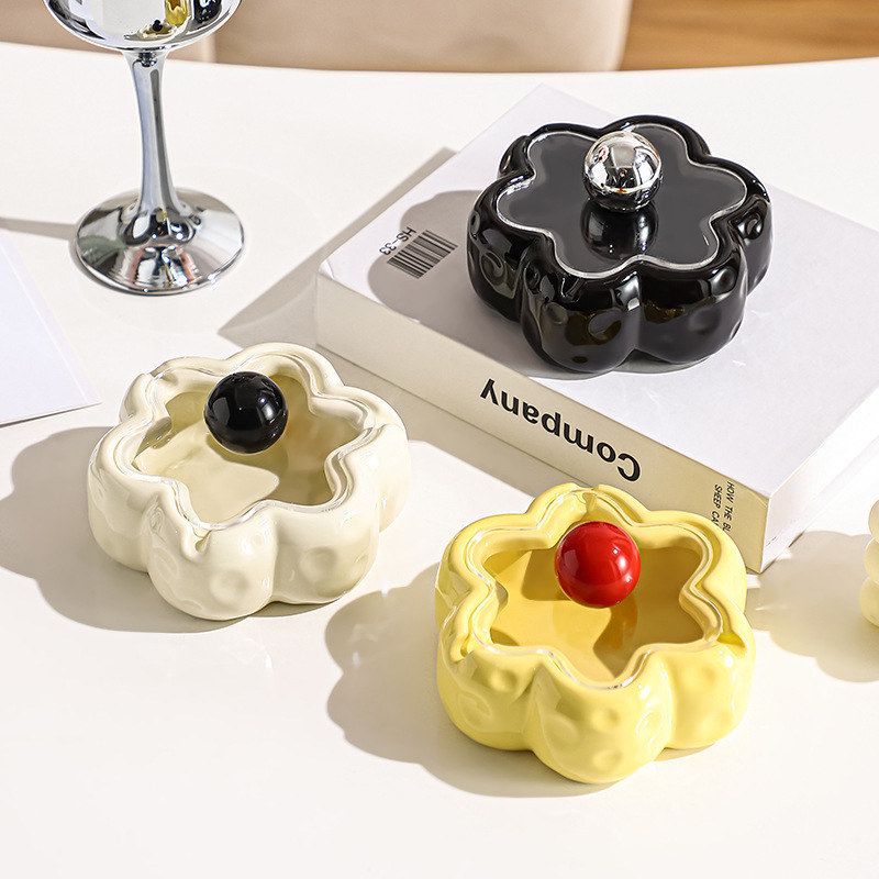 创意奶酪烟灰缸家用北欧风