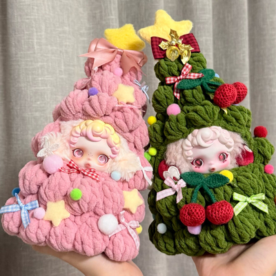 拉布布123代手工圣诞树娃衣17cm