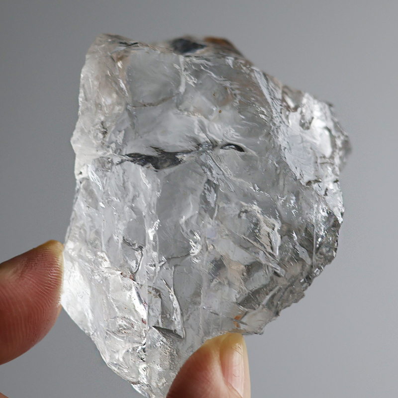 天然白水晶原石括香石鱼缸装饰