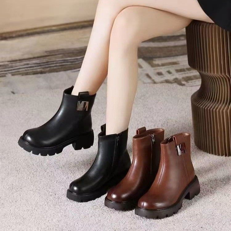 2025新款靴子女冬季皮毛一体雪地靴棉靴加绒女靴加厚棉鞋,女鞋,时尚雪地靴,淘宝优惠券,粉丝福利购,淘宝优惠卷