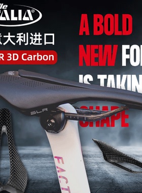 Selle Italia 2025新款SLR 3D山地公路车座骑行坐垫 短鼻 钛/碳轨