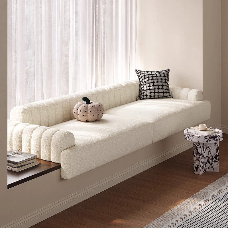 木与组合高端飘窗沙发