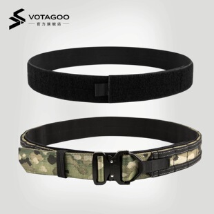 VOTAGOO Ronin Belt浪人腰带MOLLE系统senshi战术眼镜蛇扣 4.5mm