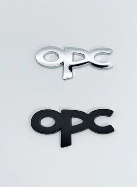 适用于别克新君威 君越 英朗 金属车贴 欧宝改装OPC车贴 改装标