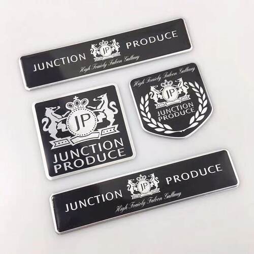 个性改装车贴金属汽车装饰JP车标