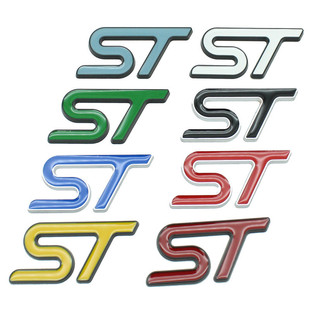 适用福特ST车标野马运动改装ST中网标福克斯探险者翼虎侧标后尾标