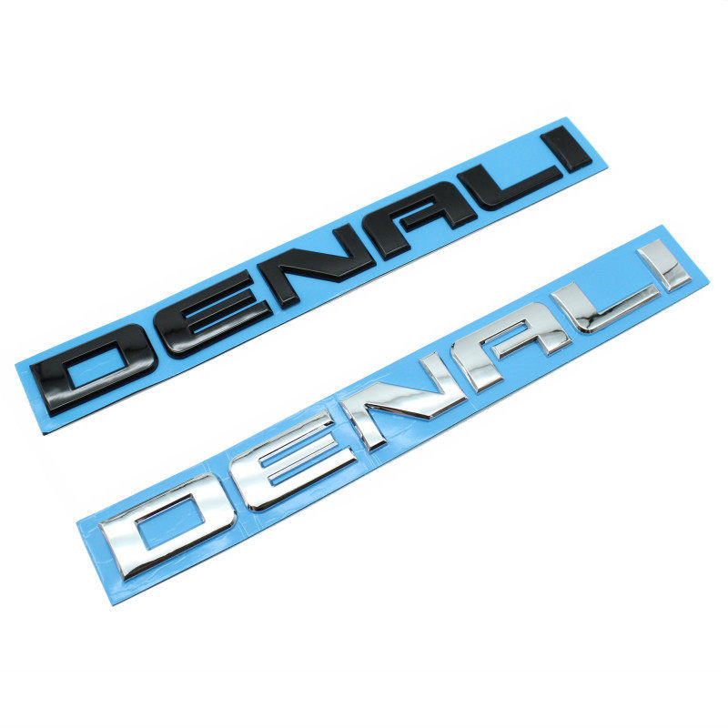 适用于雪佛兰 denali gmc 改装车标gm皮卡abs改装车贴侧标后尾标