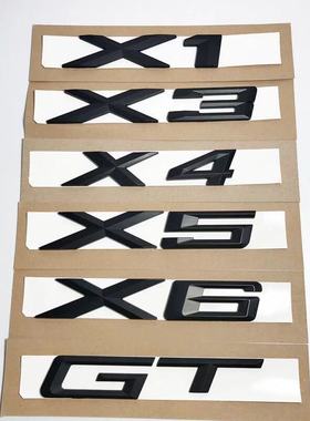 车标X3标X5X4X6X1字标X系后尾贴标X1车标GT后标牌标志车贴