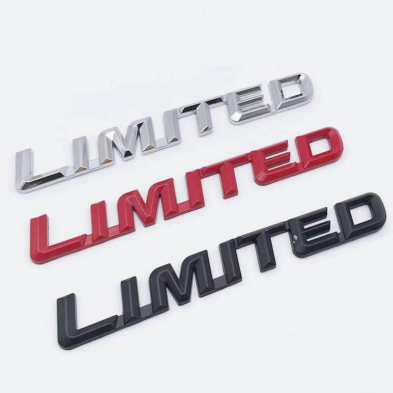 LIMITED金属字标大切诺基四驱尾标汽车个性改装车贴 连体改装车标