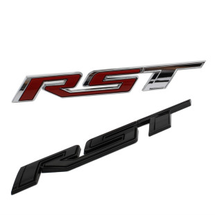 适用于雪佛兰西尔维拉多尾门RST字母车贴金属RST车贴 索兰德车标