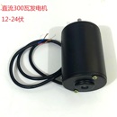 永磁直流发电机12V24V伏100W180W300瓦手摇风力脚踏水力电瓶充电