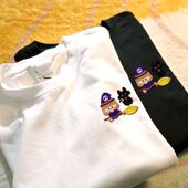 猫咪260g重磅纯棉t恤女装 T短袖 男夏季 宽松大码 上衣 新款 魔女和她