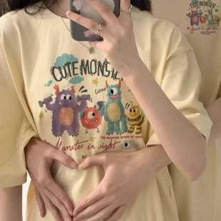 t恤男女独特超好看新款 纯棉短袖 夏日超火T上衣 特别情侣装 不一样