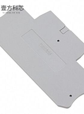原厂原装3208579 CONN TERM BLK END PLATE GRAY全新正品