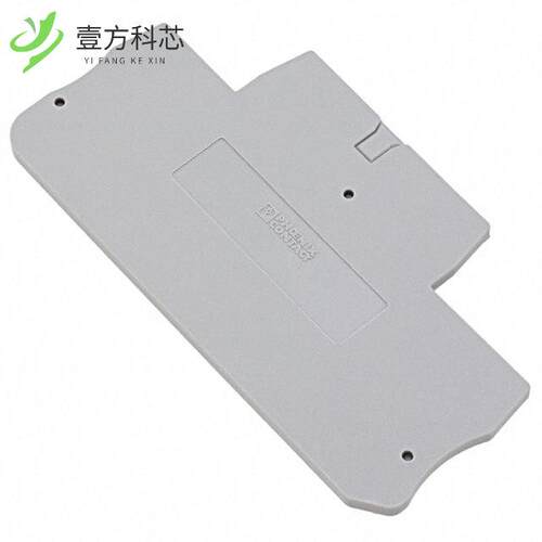 原厂原装3208579 CONN TERM BLK END PLATE GRAY全新正品