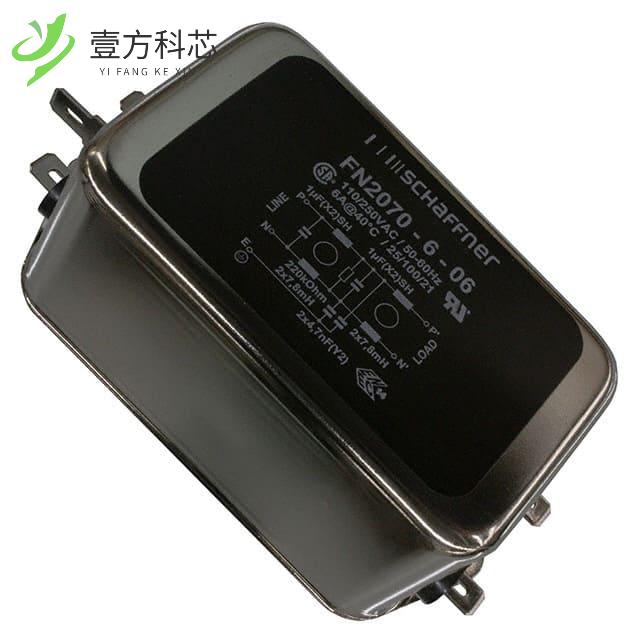 原厂原装FN2070-6-06 LINE FILTER 110/250VAC 6A