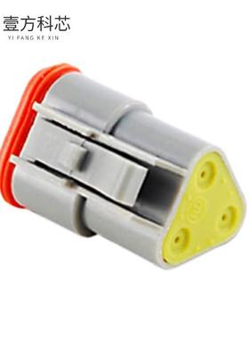 原厂原装AT06-3S-RD01 CONN PLUG 3POS全新正品