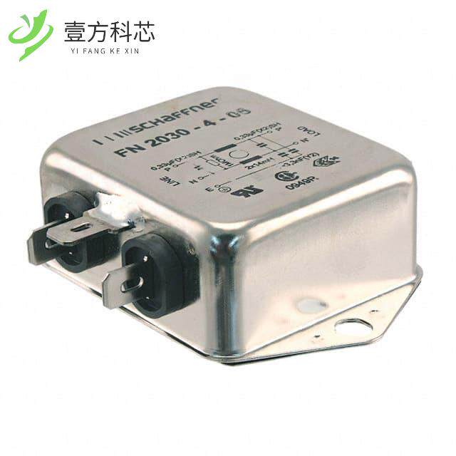 原厂原装FN2030-4-06 LINE FILTER 250VAC 4A CHAS