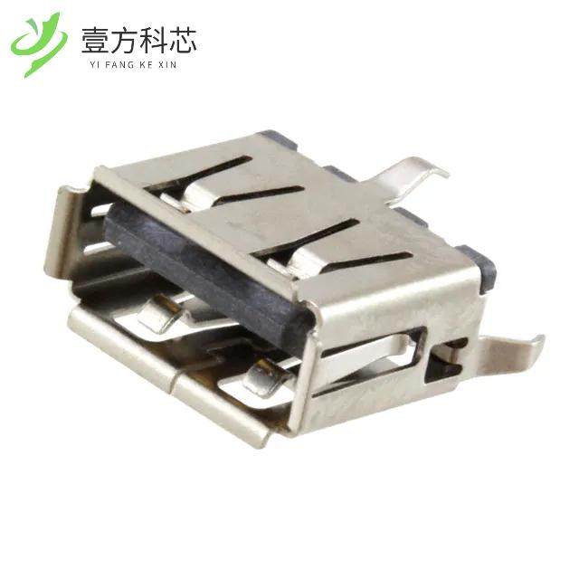 原厂原装1050570001 CONN RCPT USB2.0 TYPEA 4POS