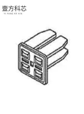 原厂原装174656-7 CONN PLUG 10POS DBL YELLOW全新正品