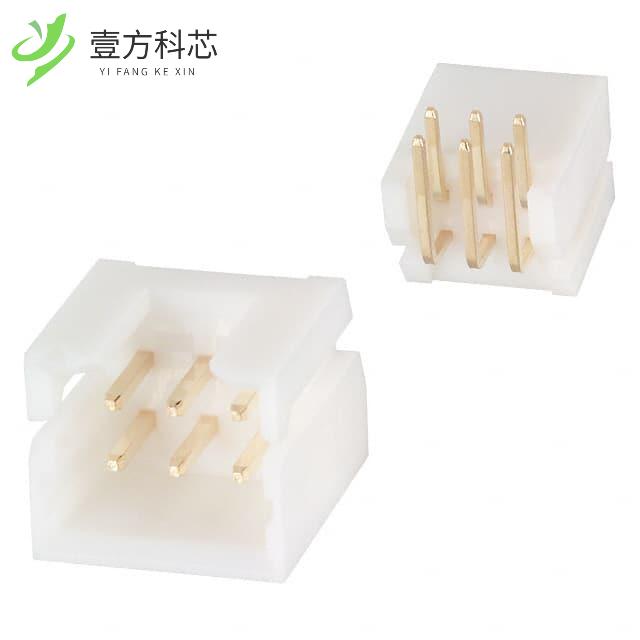 原厂原装DF1B-6DP-2.5DS(01) CONN HEADER R/A 6PO