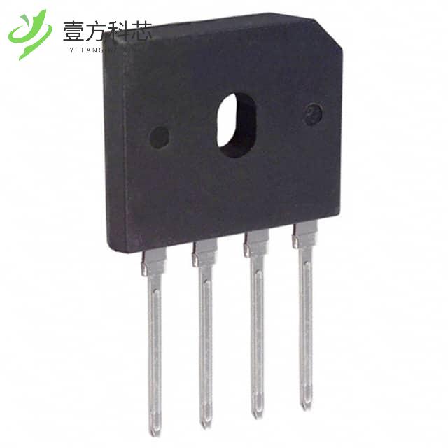 原厂原装GBU406 BRIDGE RECT 1PHASE 600V 4A GBU全