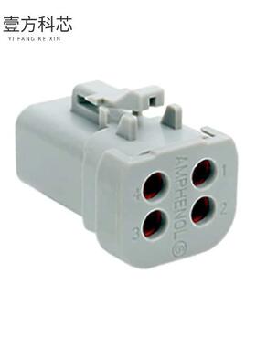 原厂原装ATP06-4S-EC01 CONN PLUG 4POS W/CAP全新正品