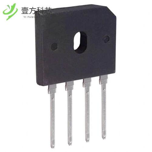 原厂原装GBU808 BRIDGE RECT 1PHASE 800V 8A GBU全