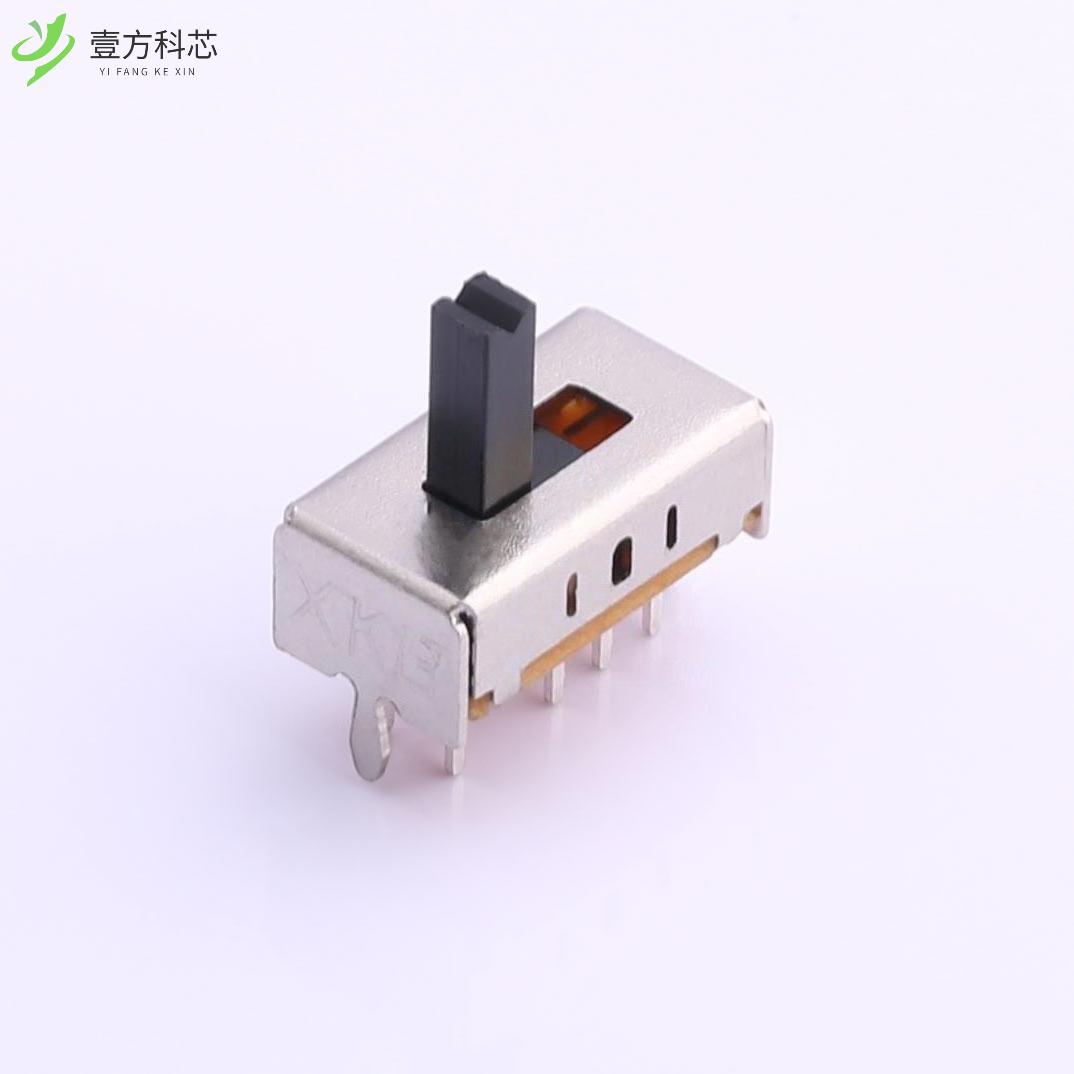 原厂原装SS23D06L6 双排3档立式插件拨动开关