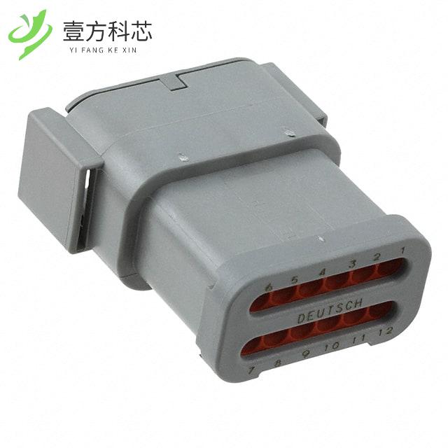 原厂原装DTM04-12PA-E003 CONN RCPT HSG 12POS全新正品