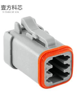 原厂原装AT06-6S-MM01 CONN PLUG 6POS W/CAP全新正品