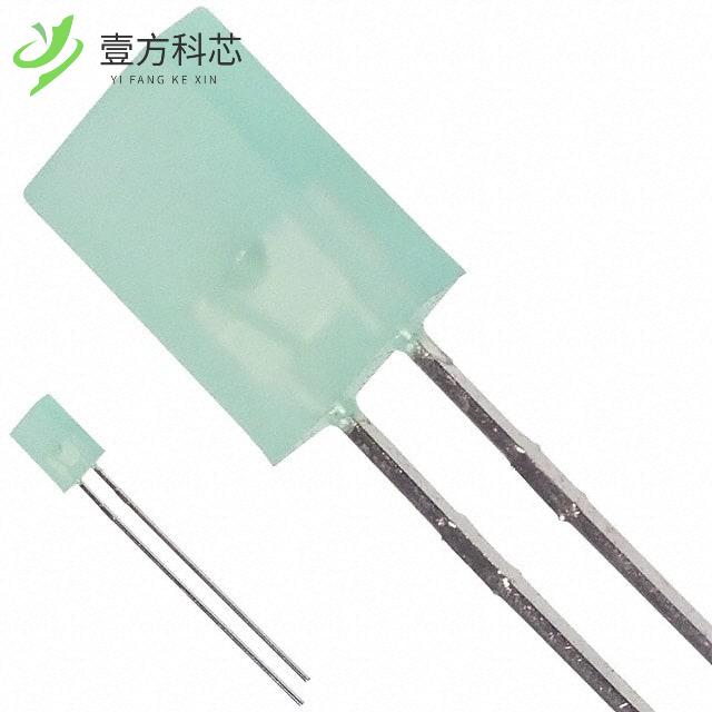 原厂原装HLMP-S501 LED GREEN DIFF RECT 2MMX5MM