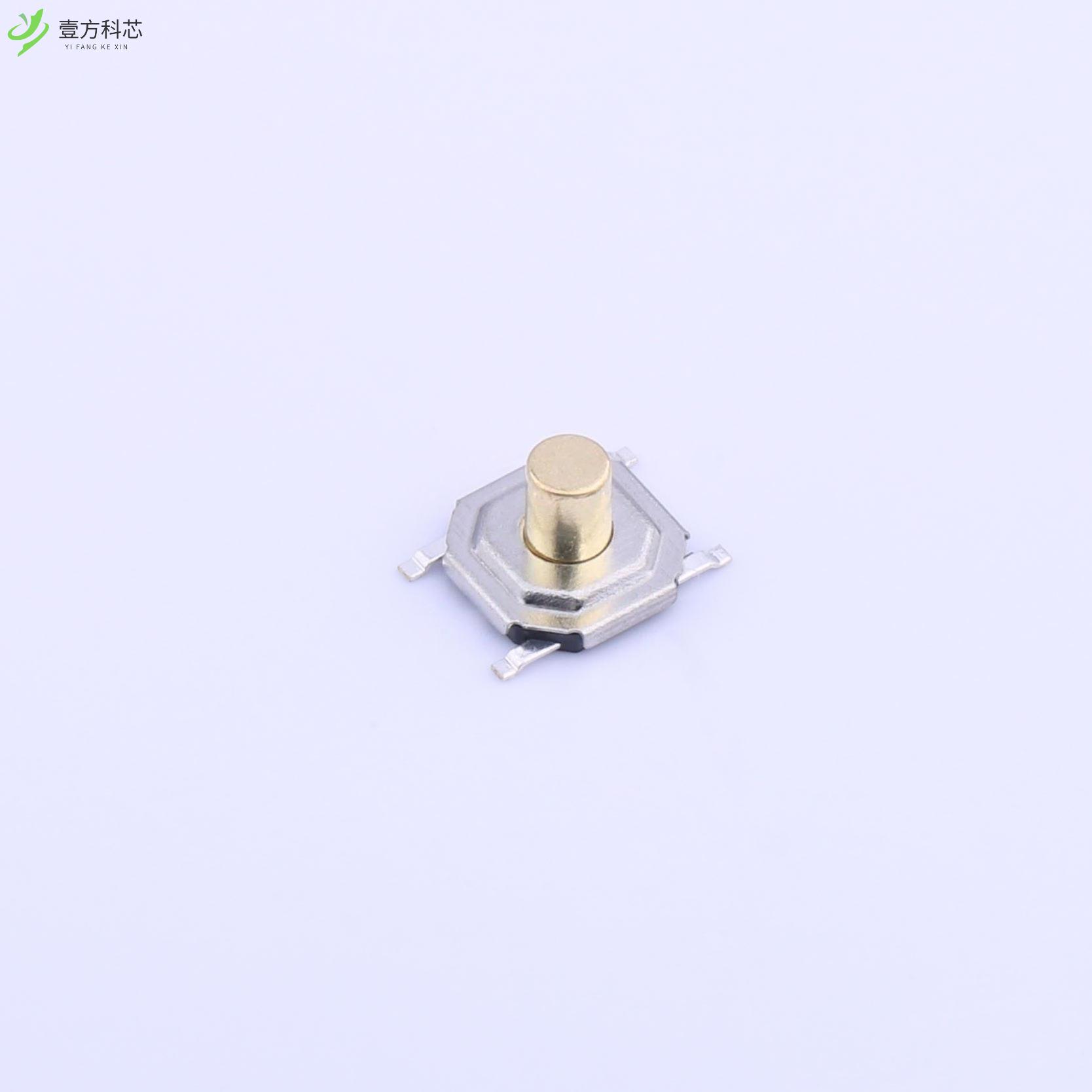 原厂原装K2-1187SQ-J3SW-06 4*4*3.5 轻力度开关全新正品